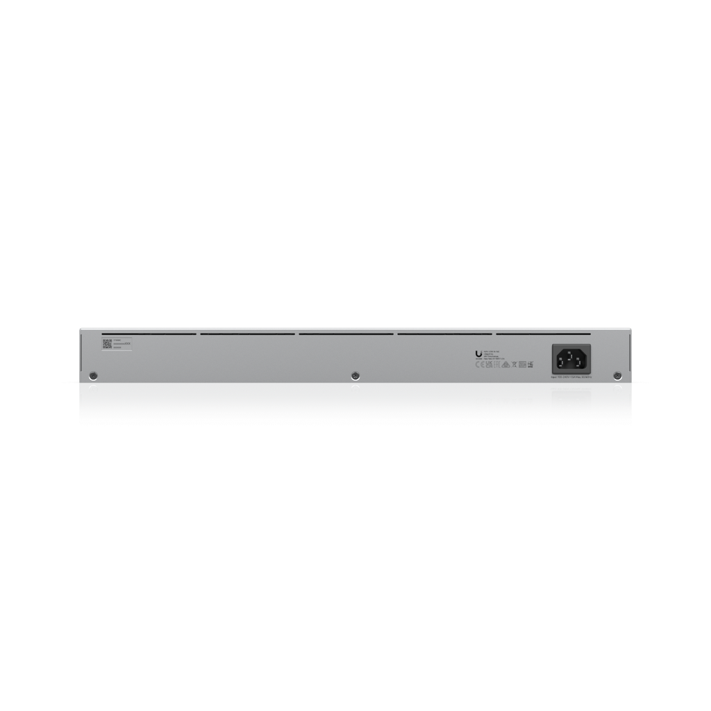 Ubiquiti USW-24-POE UniFi 24-Port PoE Géré L2/L3 Gigabit Ethernet (10/100/1000) Connexion Ethernet, supportant l'alimentation via ce port (PoE) 1U Argent