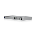 Ubiquiti USW-24-POE UniFi 24-Port PoE Géré L2/L3 Gigabit Ethernet (10/100/1000) Connexion Ethernet, supportant l'alimentation via ce port (PoE) 1U Argent