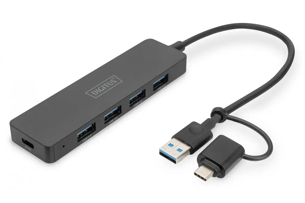 Digitus DA-70235 | Hub USB 3.0 | 4 ports | Slim Line