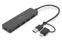 Digitus DA-70235 | Hub USB 3.0 | 4 ports | Slim Line